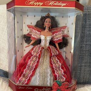 Happy Holidays Vintage 1997 Barbie -  New In Box